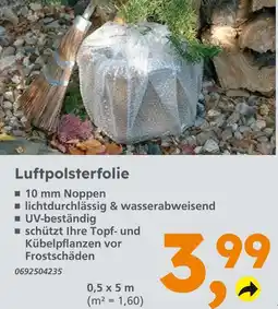 Globus Baumarkt Luftpolsterfolie Angebot