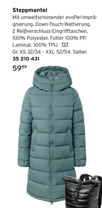 Tchibo Steppmantel Angebot