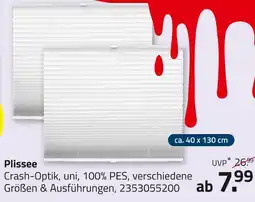ROLLER Plissee Angebot