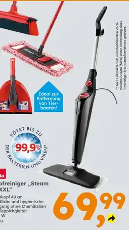 Globus Baumarkt Vileda dampfreiniger „steam xxl“ Angebot