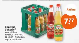 tegut Förstina schorle Angebot