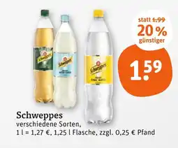 tegut Schweppes Angebot