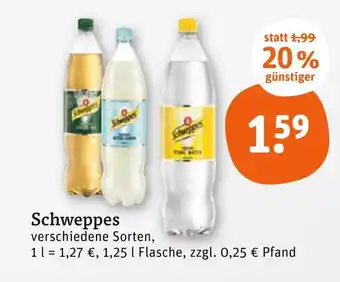 tegut Schweppes Angebot
