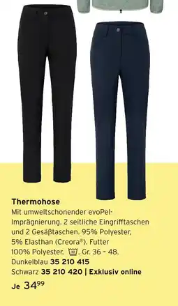 Tchibo Thermohose Angebot