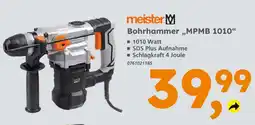 Globus Baumarkt Meister bohrhammer „mpmb 1010“ Angebot