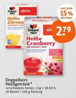 tegut Doppelherz heiße zitrone Angebot