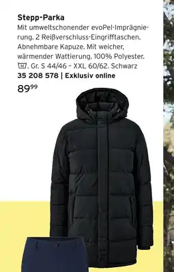 Tchibo Stepp-parka Angebot
