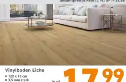 Globus Baumarkt Vinylboden eiche Angebot