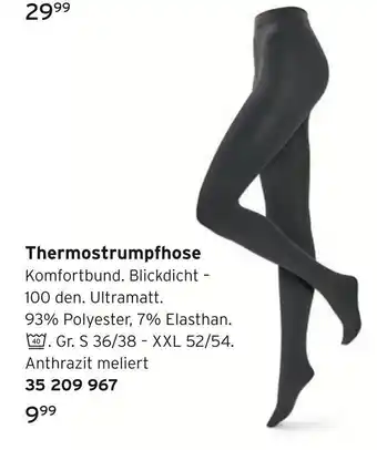 Tchibo Thermostrumpfhose Angebot