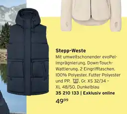 Tchibo Stepp-weste Angebot