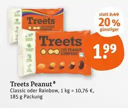 tegut Treets peanut classic Angebot