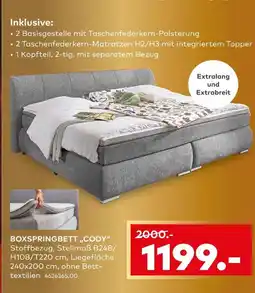 porta Boxspringbett cody Angebot
