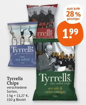 tegut Tyrrells sea salted Angebot