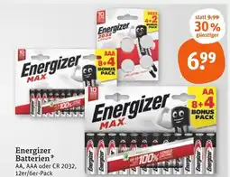 tegut Energizer batterien Angebot