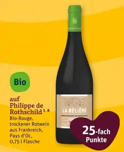 tegut Philippe de rothschild bio-rouge Angebot