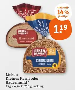 tegut Lieken urkorn kleines kerni Angebot