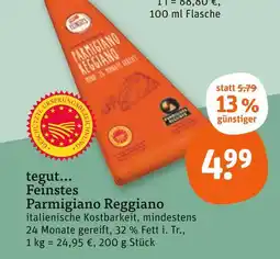 tegut Feinstes parmigiano reggiano Angebot