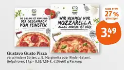 tegut Gustavo gusto pizza margherita Angebot