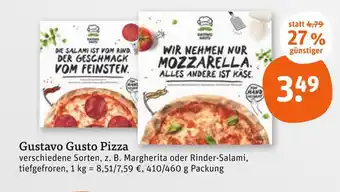 tegut Gustavo gusto pizza margherita Angebot