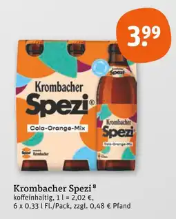 tegut Krombacher spezi Angebot