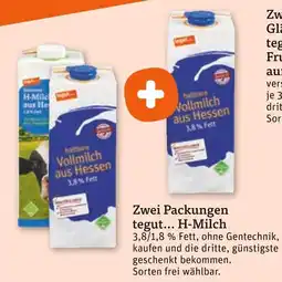 tegut Tegut... h-milch Angebot