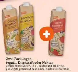 tegut Tegut... direktsaft oder nektar Angebot