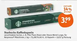 tegut Starbucks pike place roast Angebot