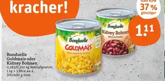 tegut Bonduelle goldmais Angebot