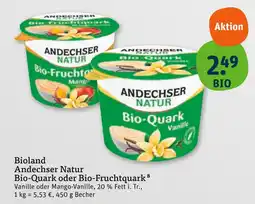 tegut Andechser natur bio-quark Angebot