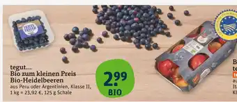 tegut Tegut... bio-heidelbeeren Angebot