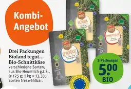tegut Bioland tegut... bio-schnittkäse bergkäse Angebot