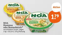 tegut Noa hummus natur Angebot