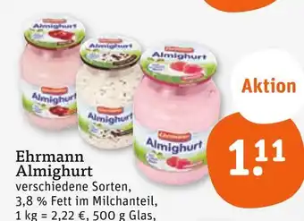tegut Ehrmann almighurt himbeere Angebot