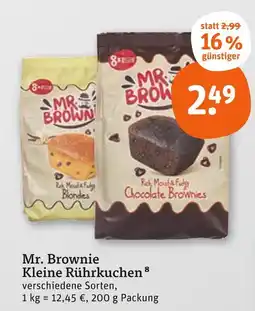 tegut Mr. brownie kleine rührkuchen Angebot