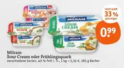 tegut Milram sour cream Angebot