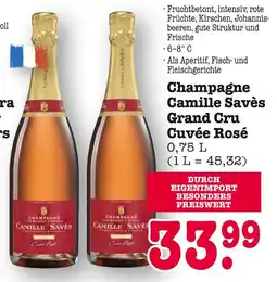 E-Center Camille savès champagne camille savès grand cru cuvée rosé Angebot