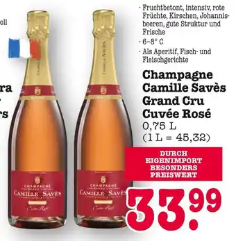 E-Center Camille savès champagne camille savès grand cru cuvée rosé Angebot