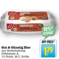 E-Center Gut & günstig eier Angebot
