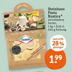 tegut Steinhaus pasta rustica Angebot