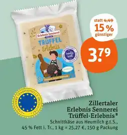 tegut Erlebnis sennerei trüffel-erlebnis Angebot