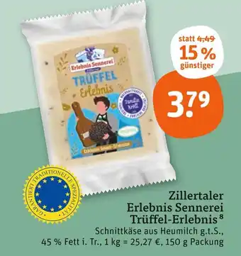 tegut Erlebnis sennerei trüffel-erlebnis Angebot