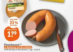 tegut Fleischwurst Angebot