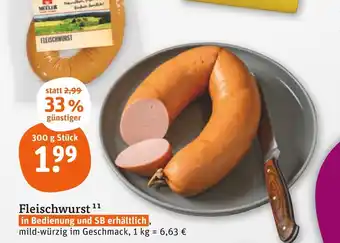 tegut Fleischwurst Angebot