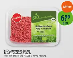 tegut Bio... natürlich lecker bio-rinderhackfleisch Angebot
