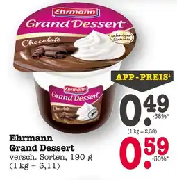 E-Center Ehrmann grand dessert Angebot