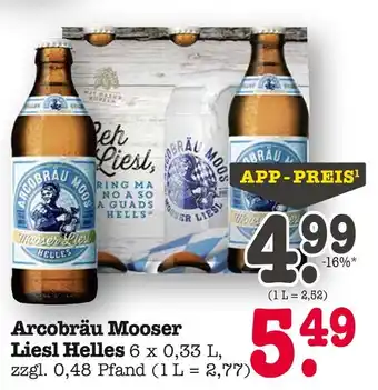 E-Center Arcobräu mooser liesl helles Angebot