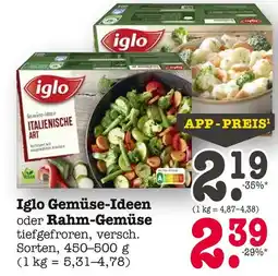 E-Center Iglo gemüse-ideen Angebot