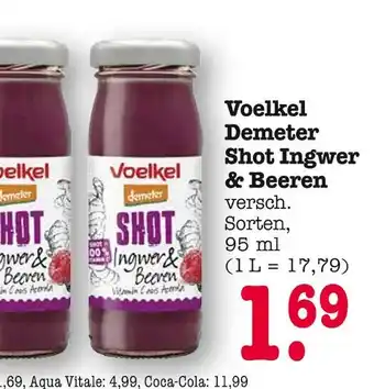 E-Center Voelkel demeter shot ingwer & beeren Angebot