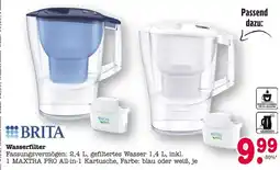 E-Center Brita wasserfilter blau Angebot
