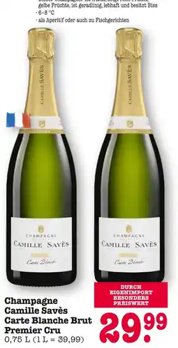 E-Center Camille savès champagne camille savès carte blanche brut premier cru Angebot